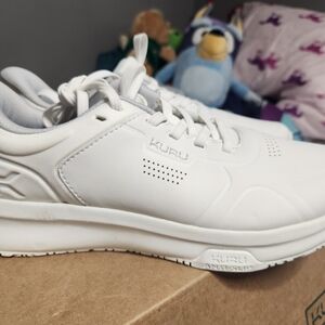 KURU Shift White Sneakers Size 8. New